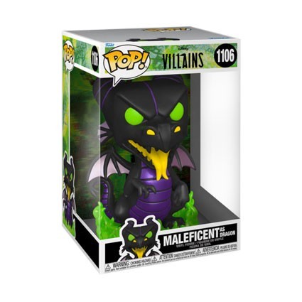 Figurine Funko Pop 25 cm Phosphorescent la Belle au Bois Dormant Maleficent Dragon Edition Limitée Boutique Geneve Suisse