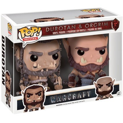 Figurine Funko Pop Film Warcraft Durotan et Ogrim 2-Pack Edition Limitée Boutique Geneve Suisse