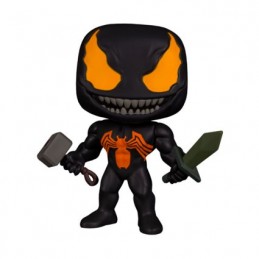 Figur Funko Pop Glow in the Dark Venom with Mjolnir and Sword Limited Edition Geneva Store Switzerland