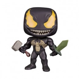 Figur Funko Pop Glow in the Dark Venom with Mjolnir and Sword Limited Edition Geneva Store Switzerland