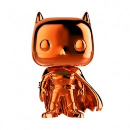 Figurine Funko Pop NYCC 2018 DC Comics Batman Orange Chrome Edition Limitée Boutique Geneve Suisse
