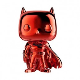 Pop NYCC 2018 DC Comics Batman Orange Chrome Edition Limitée