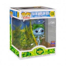 Figur Funko Pop WC 2023 Deluxe A Bug's Life Flik On Dandelion Seed Limited Edition Geneva Store Switzerland