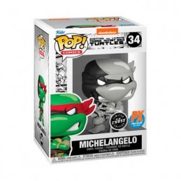 Figurine Funko Pop Les Tortues Ninja Comic Michelangelo Chase Edition Limitée Boutique Geneve Suisse