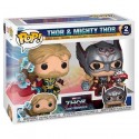 Pop Marvel Thor Love and Thunder Thor et Mighty Thor 2Pack Edition Limitée