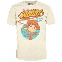 Figuren Funko Pop Metallisch und T-shirt Toy Story 4 Sheriff Woody Limitierte Auflage Genf Shop Schweiz