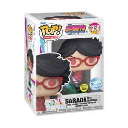 Figuren Funko Pop Phosphoreszierend Boruto Naruto Next Generations Sarada with Sharingan Limitierte Auflage Genf Shop Schweiz