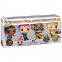 Pop Phosphorescent Overwatch Sombra Zarya Junkrat et Mercy 4-Pack Edition Limitée