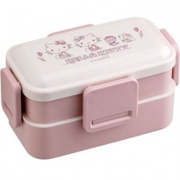 Figur Skater Hello Kitty Two Layer Lunch Box Kitty-chan Geneva Store Switzerland