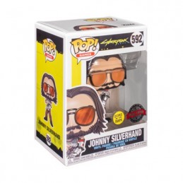 Figurine Funko Pop Phosphorescent Cyberpunk 2077 Johnny Silverhand Edition Limitée Boutique Geneve Suisse