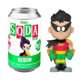 Figurine Funko Vinyl Soda Teen Titans Go Robin Edition Limitée (International) Funko Boutique Geneve Suisse