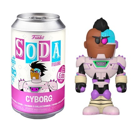 Figuren Funko Funko Vinyl Soda Teen Titans Go Cyborg Limitierte Auflage (International) Genf Shop Schweiz