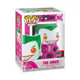 Figurine Funko Pop NYCC 2020 DC The Joker Breast Cancer Awareness Edition Limitée Boutique Geneve Suisse