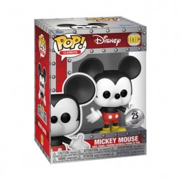 Figur Funko Pop Disney Mickey Mouse with Pin and Coin Alluminium Box Funko 25th Anniversary Limited Edition Geneva Store Swit...