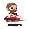Figur Funko Pop Rides Star Wars Hyperspace Heroes Obi-Wan Kenobi in Delta 7 Jedi Starfighter Limited Edition Geneva Store Swi...