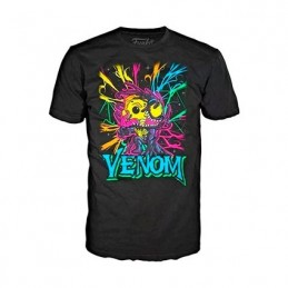 Figur T-shirt Marvel Blacklight Venom Eddie Brock Limited Edition Funko Geneva Store Switzerland
