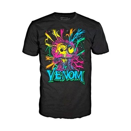 Figur Funko T-shirt Marvel Blacklight Venom Eddie Brock Limited Edition Geneva Store Switzerland