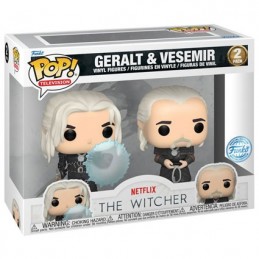 Figur Pop The Witcher TV Geralt and Vesemir Limited Edition Funko Geneva Store Switzerland