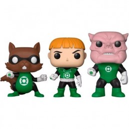 Figurine Funko BOÎTE ENDOMMAGÉE Pop Green Lantern Ch'p, Guy Gardner et Kilowog Edition Limitée Boutique Geneve Suisse