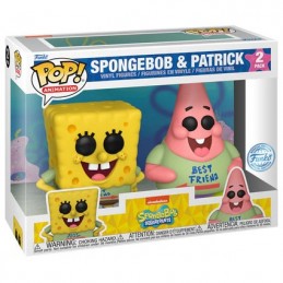 Pop Bob l'Éponge et Patrick Bob l'Éponge Squarepants Edition Limitée