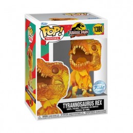 Pop Amber Jurassic Park 30th Anniversary Tyrannosaurus Rex Limited Edition