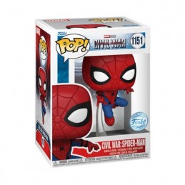 Figur Funko Pop Captain America Civil War Spider-Man Limited Edition Geneva Store Switzerland