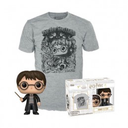 Figur Funko Pop and T-shirt Metallic Harry Potter Limited Edition Geneva Store Switzerland