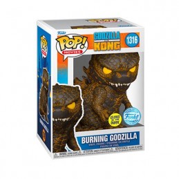 Figur Funko Pop Glow in the Dark Godzilla Singular Point Burning Godzilla Limited Edition Geneva Store Switzerland