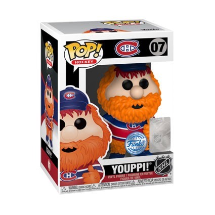 Figur Funko Pop NHL Hockey Montreal Canadiens Mascot Youppi Limited Edition Geneva Store Switzerland