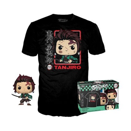 Figur Funko Pop and T-shirt Demon Slayer Tanjiro Kamado Geneva Store Switzerland