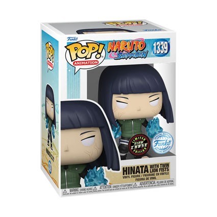 Figurine Funko Pop Phosphorescent Naruto Hinata with Twin Lion Fists Chase Edition Limitée Boutique Geneve Suisse