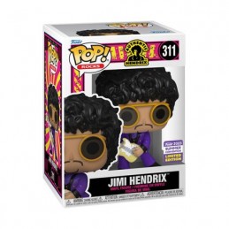 Figurine Funko Pop SDCC 2023 Rocks Jimi Hendrix Purple Suit Edition Limitée Boutique Geneve Suisse