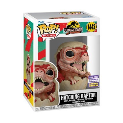 Figuren Funko Pop SDCC 2023 Jurassic Park Hatching Raptor Limitierte Auflage Genf Shop Schweiz