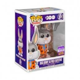 Pop SDCC 2023 Looney Tunes Bugs Bunny as Fred Flintstone Warner Bros 100ème Anniversaire Edition Limitée