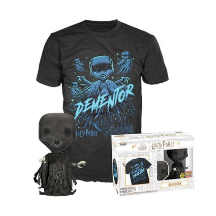 Figur Funko Pop and T-shirt Glow in the Dark Harry Potter Dementor Limited Edition Geneva Store Switzerland Figur Funko Pop and T-shirt Glow in the Dark Harry Potter Dementor Limited Edition Geneva Store Switzerland