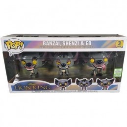 Figuren Funko Pop! EEEC 2019 The Lion King Banzai, Shenzi und Ed 3-Pack Limited Edition Genf Shop Schweiz