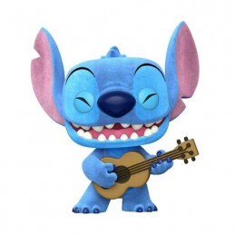 Figur Funko Pop and T-shirt Flocked Lilo and Stitch Ukulele Stitch Limited Edition Geneva Store Switzerland