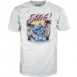 Figur Funko Pop and T-shirt Flocked Lilo and Stitch Ukulele Stitch Limited Edition Geneva Store Switzerland