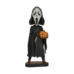 Figur Neca Scream Head Knocker Bobble-Head Ghost Face with Pumpkin Geneva Store Switzerland