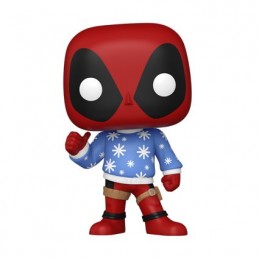 Figurine Funko Pop Holyday Deadpool in Ugly Sweater Boutique Geneve Suisse