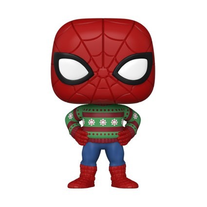 Figur Funko Pop Holyday Spider-Man in Ugly Sweater Geneva Store Switzerland