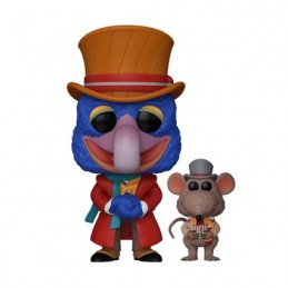 Figur Funko Pop The Muppet Christmas Carol Gonzo Buddy Charles Dickens with Rizzo Geneva Store Switzerland