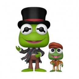 Figur Funko Pop The Muppet Christmas Carol Kermit Buddy Bob Cratchit with Tiny Tim Geneva Store Switzerland