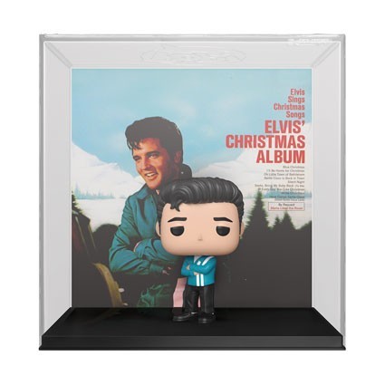 Figurine Funko Pop Rocks Album Elvis Presley Elvis’ Christmas Album avec Boîte de Protection Acrylique Boutique Geneve Suisse