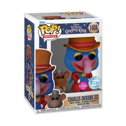 Figuren Funko Pop Beflockt The Muppet Christmas Carol Gonzo Buddy Charles Dickens with Rizzo Limitierte Auflage Genf Shop Sch...