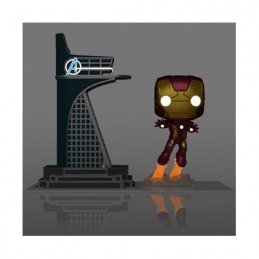 Figurine Funko Pop Phosphorescent Avengers Age of Ultron Avengers Tower et Iron Man Edition Limitée Boutique Geneve Suisse