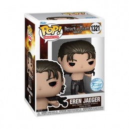 Figur Funko Pop Metallic Attack on Titan Eren Jeager Limited Edition Geneva Store Switzerland