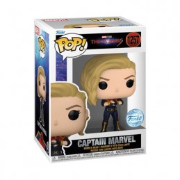 Figurine Funko Pop The Marvels 2023 Captain Marvel Edition Limitée Boutique Geneve Suisse