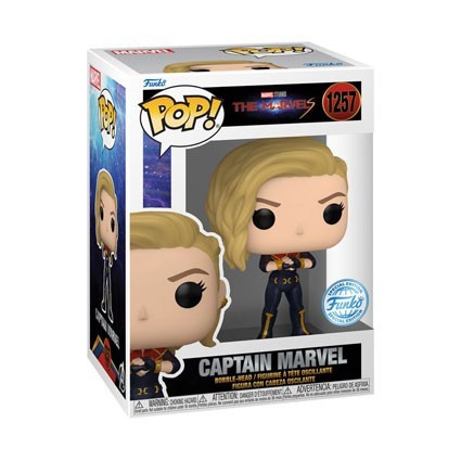 Figuren Funko Pop The Marvels 2023 Captain Marvel Limitierte Auflage Genf Shop Schweiz