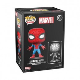 Figur Funko Pop Diecast Metal Spider-Man Chase Limited Edition Geneva Store Switzerland